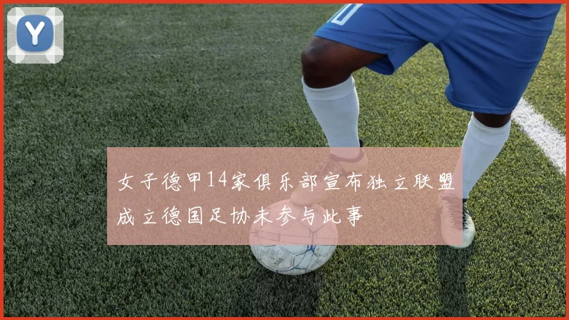 女子德甲14家俱乐部宣布独立联盟成立德国足协未参与此事